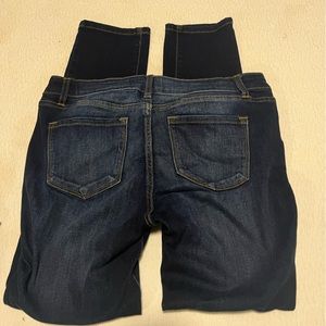 Kancan dark wash non distressed skinny Jean